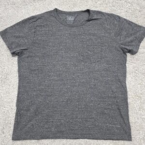 Flint and Tinder Shirt Mens 2XL Gray Short Sleeve Pullover Midweight‎ Minimalist